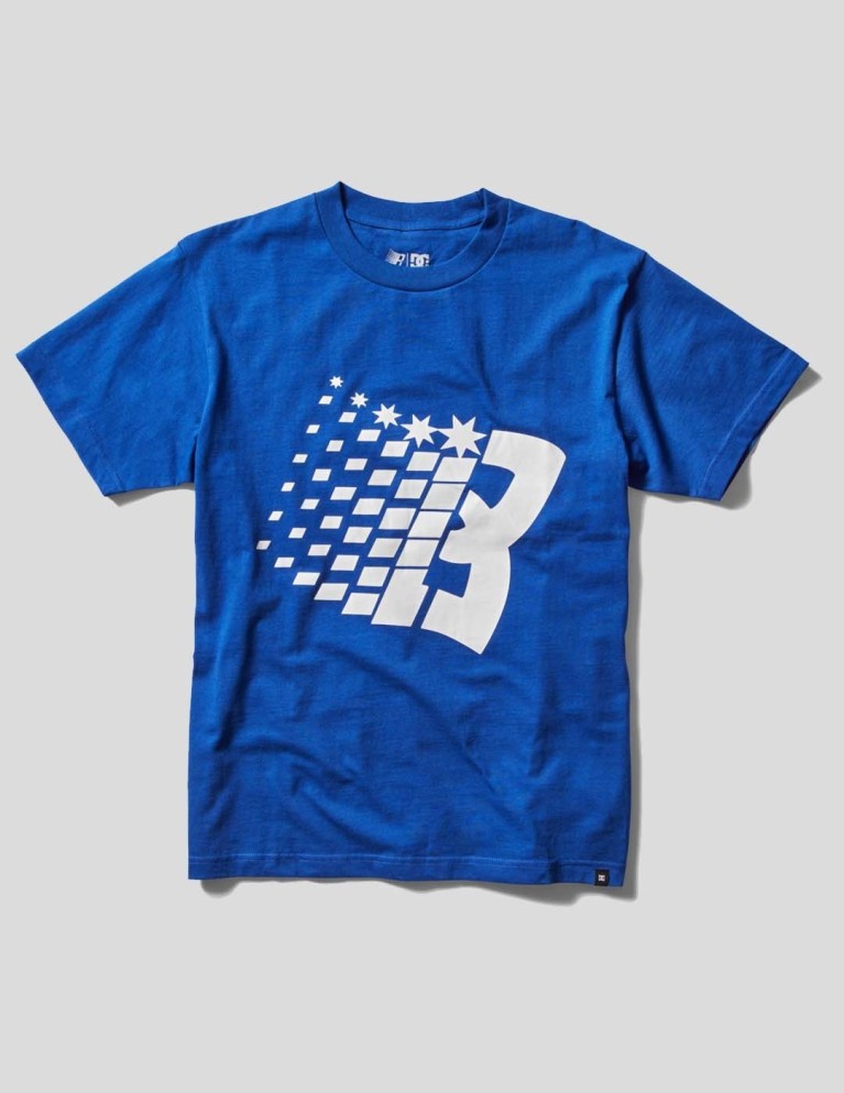 T-shirt DC x bronze 56k star tee blue